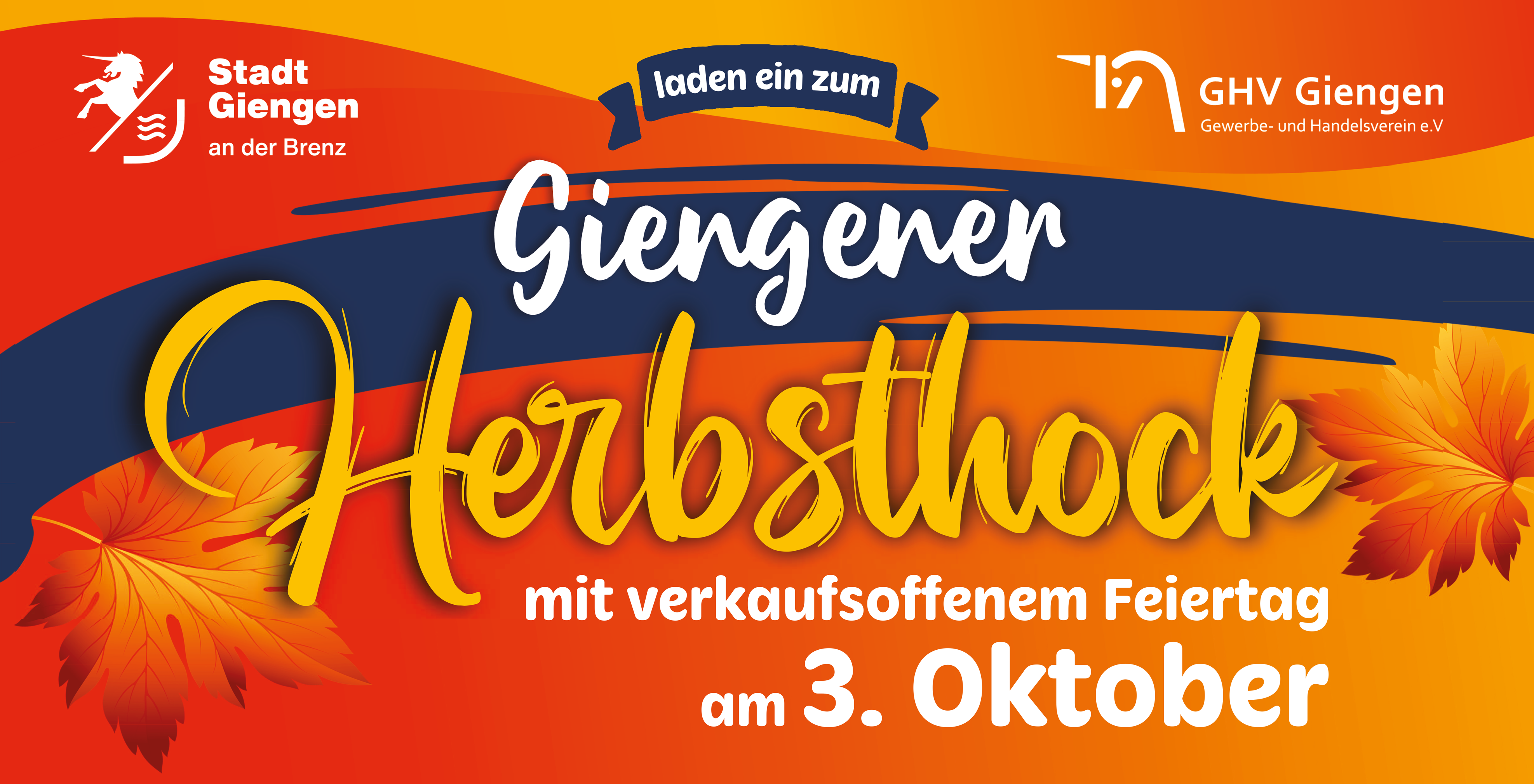 Plakat Giengener Herbsthock
